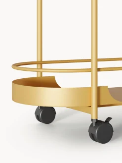 Westwing Collection Carrito de servicio de metal Taru^ Mesas Camareras