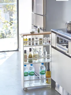 Yamazaki Carrito organizador Tower^ Almacenaje De Cocina