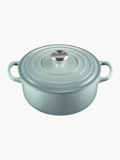 LE CREUSET Cazuela redonda de hierro fundido Signature Collection, tamaños diferentes^ Ollas|Ollas