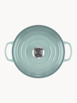 LE CREUSET Cazuela redonda de hierro fundido Signature Collection, tamaños diferentes^ Ollas|Ollas