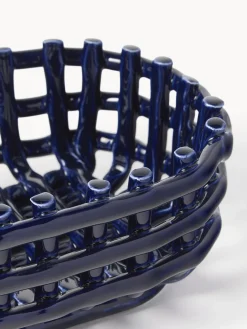 Ferm Living Cesta artesanal de cerámica Nalan^ Cestas|Jarrones