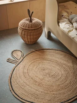 Niños Ferm Living Kids Cesta artesanal de ratán Apple