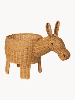 Ferm Living Kids Cesta artesanal de ratán Donkey^Niños Decoración Infantil|Cestas Y Cajas