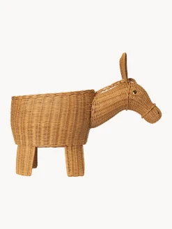 Ferm Living Kids Cesta artesanal de ratán Donkey^Niños Decoración Infantil|Cestas Y Cajas