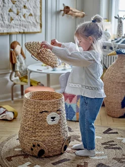 Niños Bloomingville Mini Cesta con tapa Timone