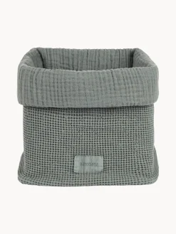 Nobodinoz Cesta de algodón ecológico Wabi Sabi^Niños Accesorios Para Cambiadores|Decoración Infantil