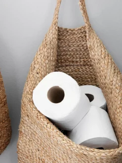 House Doctor Cesta de almacenaje de cáñamo Mira, 40 cm^ Cestas|Jarrones