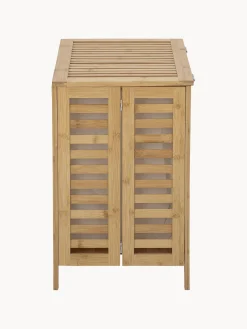 Bloomingville Cesta de lavandería de bambú con bolsa de tela Aden^ Cestos De La Ropa|Jarrones