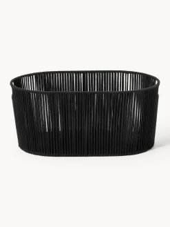 Westwing Collection Cesta de ropa artesanal de cuerda Gabe^ Cestos De La Ropa|Jarrones