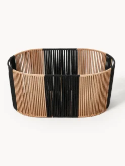 Westwing Collection Cesta de ropa artesanal de cuerda Gabe^ Cestos De La Ropa|Jarrones