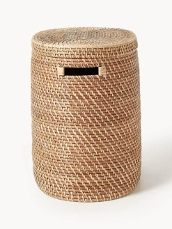 Westwing Collection Cesta de ropa con tapa Lurdes