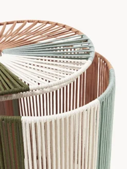 Westwing Collection Cesta de ropa doble artesanal de cuerda Gabe