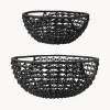 Bloomingville Cestas artesanales Joane (2 uds.)^ Cestas|Jarrones