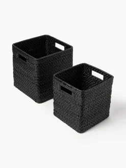 Westwing Collection Cestas de almacenamiento Lurdes, 2 uds.