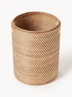 Westwing Collection Cestas de ropa con tapa Lurdes, 2 uds.