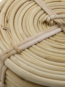 House Doctor Cestas redondas artesanales de ratán, 2 uds.^ Cestas|Jarrones