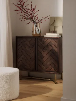 Westwing Collection Chiffonnier de madera maciza de mango Luca