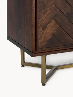 Westwing Collection Chiffonnier de madera maciza de mango Luca