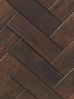 Westwing Collection Chiffonnier de madera maciza de mango con diseño espiga Luca