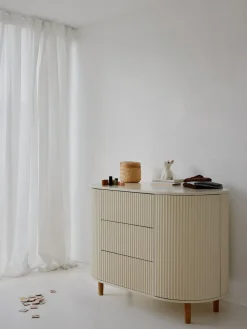 Kas Kopenhagen Cómoda artesanal de madera Kai^Niños Decoración Infantil|Cambiadores De Bebé