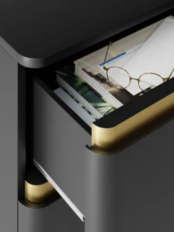 Westwing Collection Cómoda con patas esféricas Bumba^ Cómodas|Cómodas