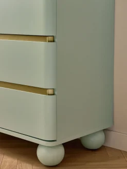 Westwing Collection Cómoda con patas esféricas Bumba