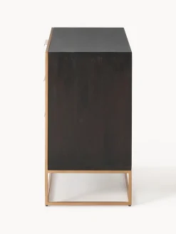 Westwing Collection Cómoda de madera de mango maciza Harry