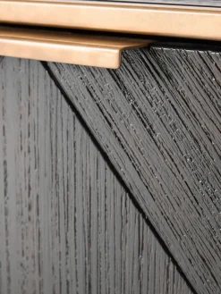 Westwing Collection Cómoda de madera de mango maciza Harry