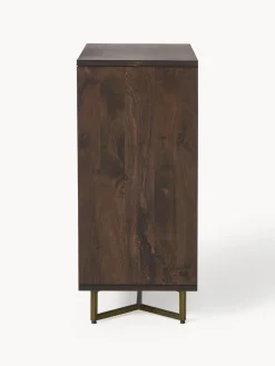 Westwing Collection Cómoda de madera de mango con diseño espiga Luca^ Cómodas|Cómodas