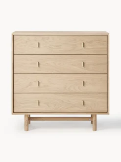 Westwing Collection Cómoda de madera de roble Diana