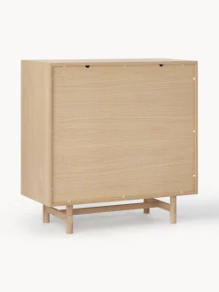 Westwing Collection Cómoda de madera de roble Diana