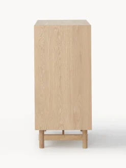 Westwing Collection Cómoda de madera de roble Diana