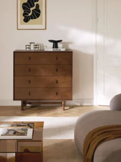 Westwing Collection Cómoda de madera de roble Diana^ Cómodas|Cómodas