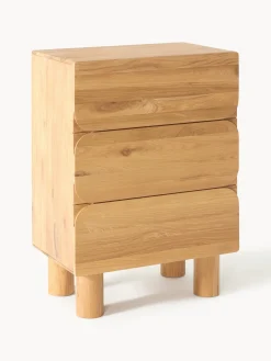 Westwing Collection Cómoda de madera de roble Cadi