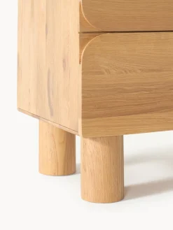 Westwing Collection Cómoda de madera de roble Cadi