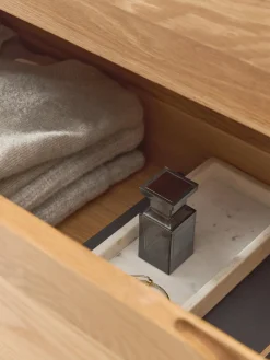 Westwing Collection Cómoda de madera de roble Cadi