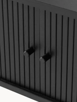 Westwing Collection Cómoda grande con frente acanalado Calary