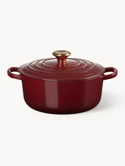 LE CREUSET Cocotte redondo de hierro fundido Signature Collection