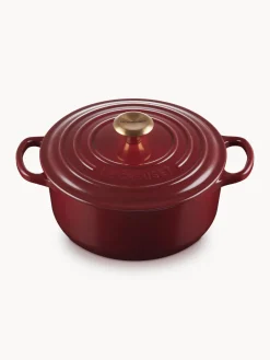 LE CREUSET Cocotte redondo de hierro fundido Signature Collection