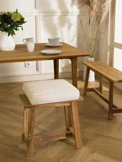 Westwing Collection Cojines de asiento altos Zoey, 2 uds.^ Mantas|Cojines Para Sillas