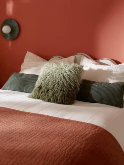 Westwing Collection Cojín alargado de pana Kylen^ Mantas|Cojines Decorativos