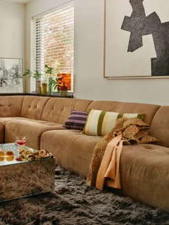 HKLIVING Cojín artesanal de algodón Fields^ Cojines Decorativos|Cojines Decorativos