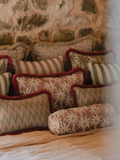 Palais Cojín artesanal exterior Laura^ Mantas|Cojines De Exterior