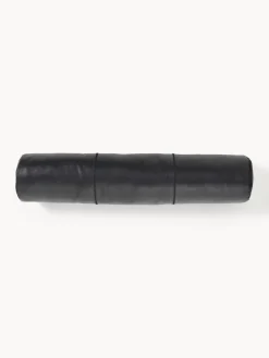 Westwing Collection Cojín cervical artesanal de cuero