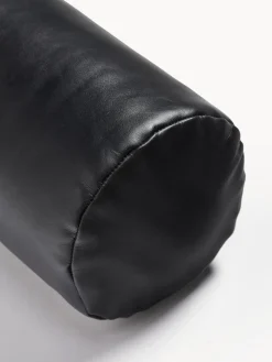 Westwing Collection Cojín cervical artesanal de cuero