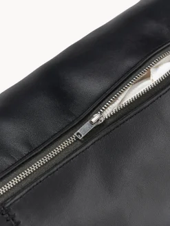 Westwing Collection Cojín cervical artesanal de cuero