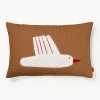 Niños Ferm Living Kids Cojín de algodón ecológico Bird