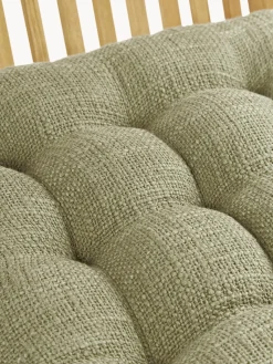 Westwing Collection Cojín de asiento de algodón Sasha^ Cojines Para Sillas