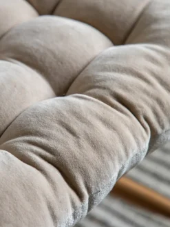 Cojín de asiento de terciopelo Cozy