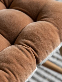 Cojín de asiento de terciopelo Cozy